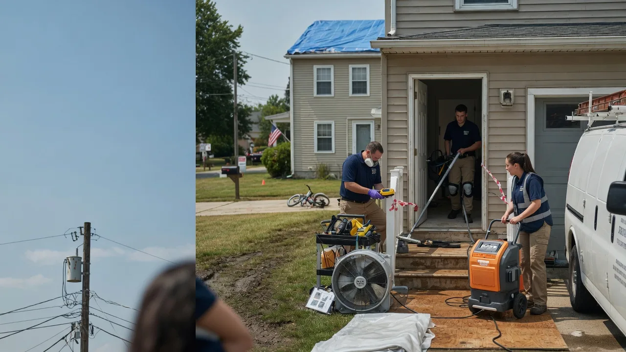 Water Damage Repair in King George, VA near me